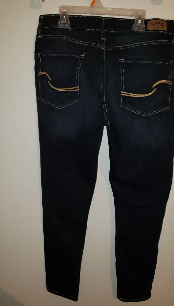 Skinny jeans 32/30 women Levi Signature pants - Picture 2 of 5